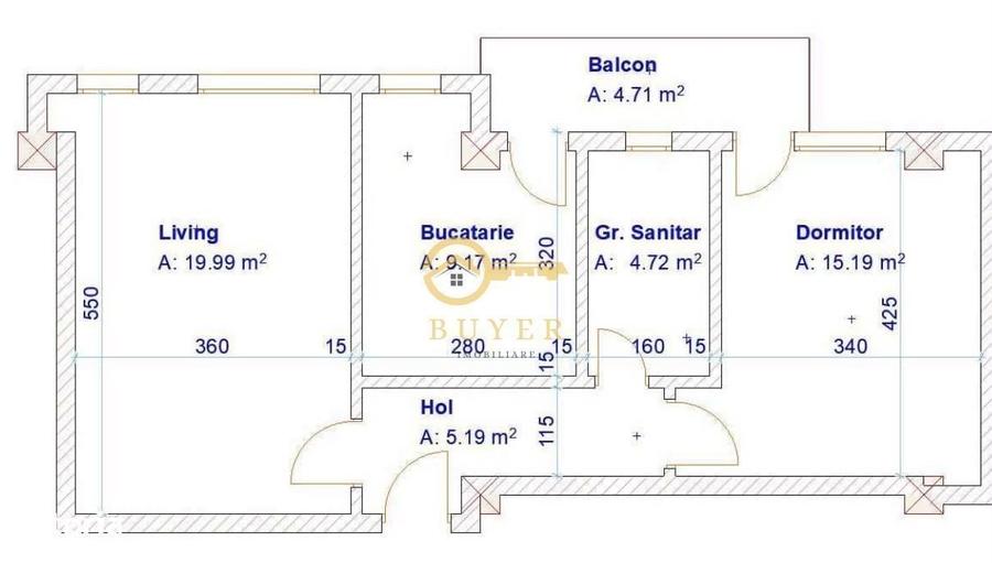 Apartament 2 camere si parcare subterana in Turnisor - 10