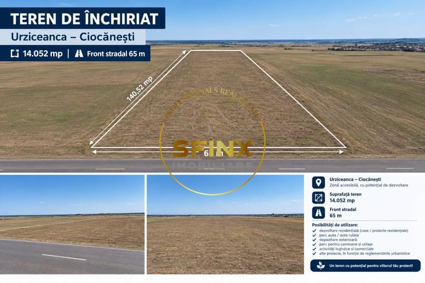 Teren construcție, în Urziceanca