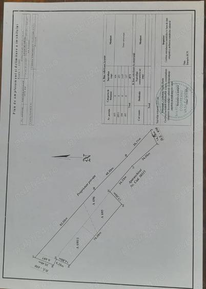 Teren de 3573 mp, în Broscăuți