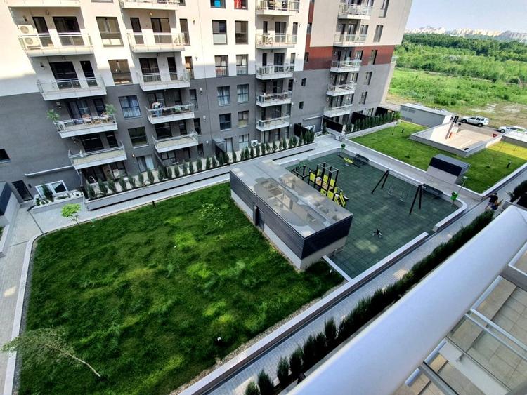 Apartament cu 2 camere semidecomandat, mobilat în Pipera