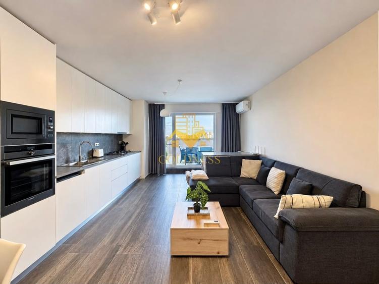 Apartament cu 2 camere semidecomandat în Central