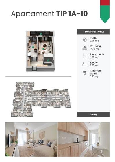 Apartament cu 3 camere în Militari