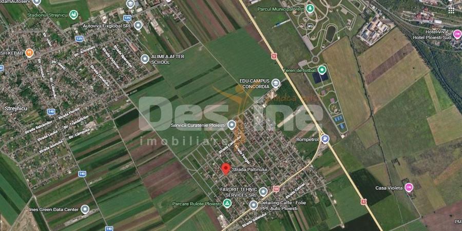 Teren Construcții intravilan de 500 mp, în Exterior Vest