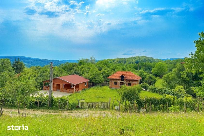 Casă cu 4 camere cu Teren 1223 Mp în Ciofrângeni