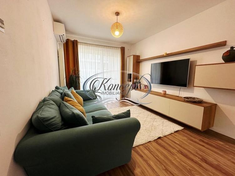 Apartament cu 2 camere decomandat, mobilat în Bună Ziua