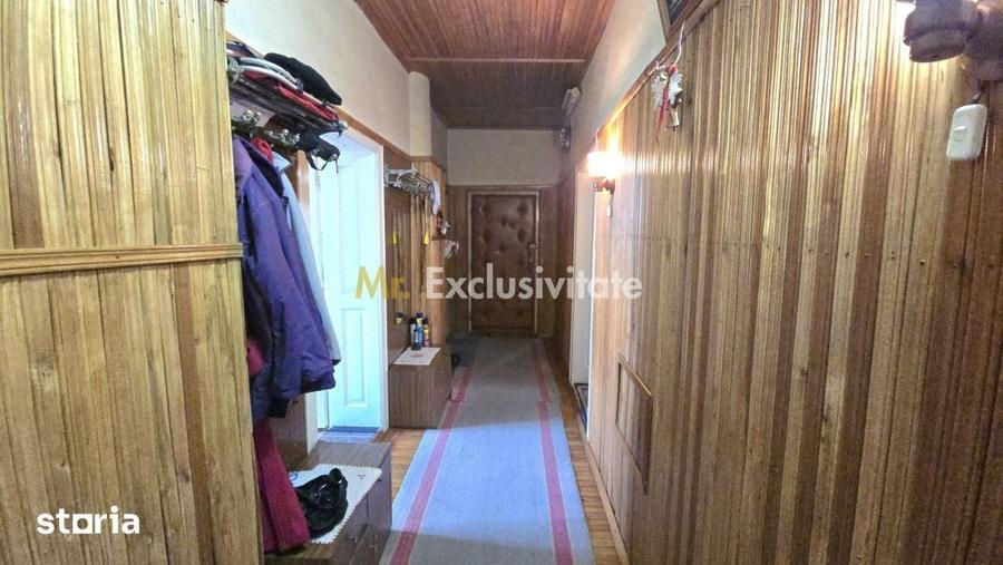 Casă cu 3 camere decomandat cu Teren 970 Mp în Central
