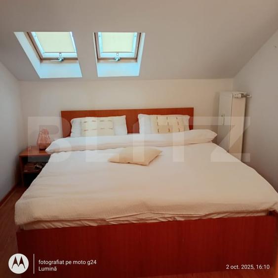 Apartament cu 2 camere decomandat, mobilat în Valea Râșnoavei