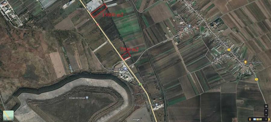 Teren de 7500 mp, în Bogea