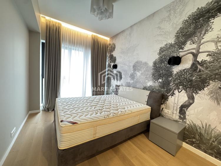 Apartament cu 3 camere, mobilat în Barbu Văcărescu