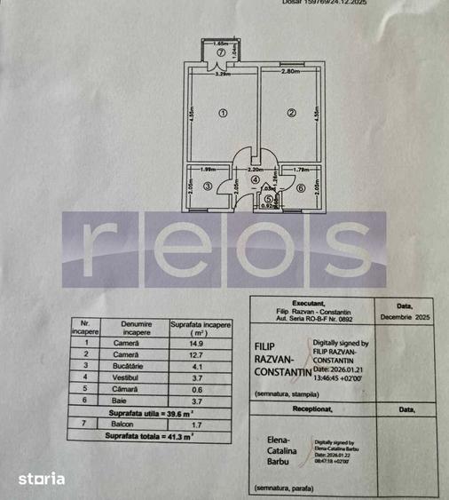 Apartament cu 2 camere în Bucureștii Noi