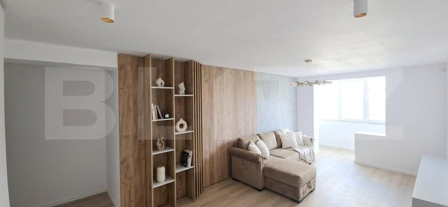 Apartament cu 2 camere semidecomandat, mobilat în Central