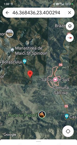 Teren de 1500 mp, în Sălciua
