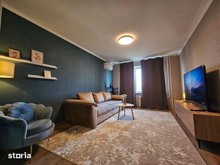 Apartament cu 3 camere semidecomandat în Militari