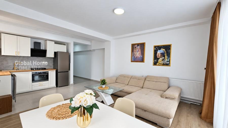 Apartament cu 3 camere decomandat, mobilat în Central