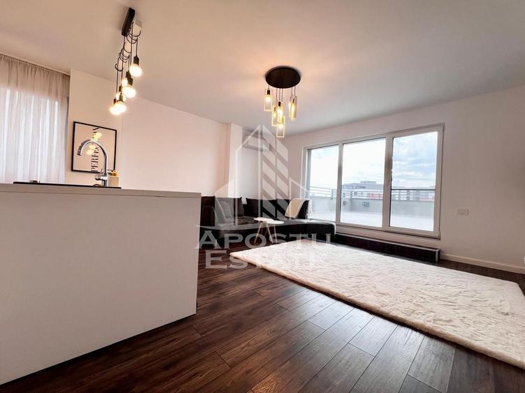 Apartament cu 2 camere decomandat, mobilat în Aradului