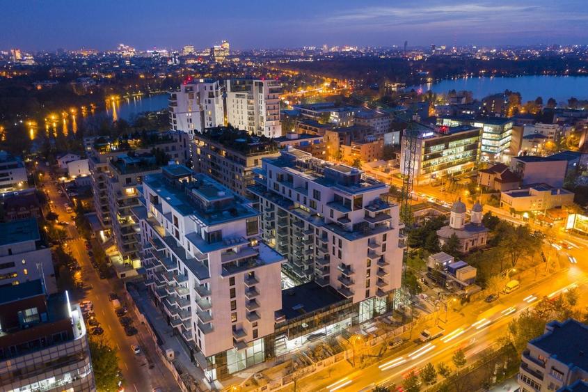 Apartament cu 2 camere semidecomandat, mobilat în Herăstrău