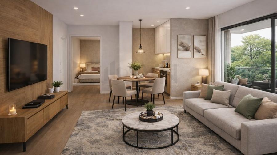 Apartament cu 2 camere semidecomandat în Pipera — fotografia 1
