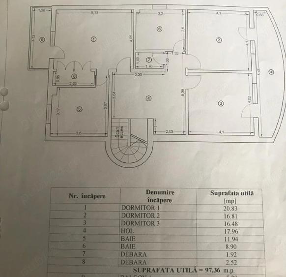 Casă cu Teren 450 Mp în Central