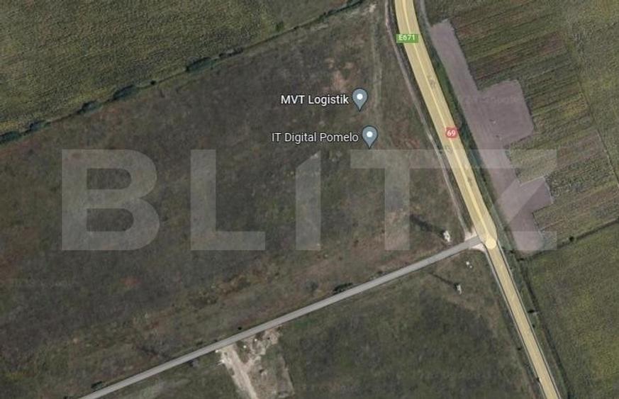 Teren Construcții intravilan de 9716 mp, în Exterior Nord