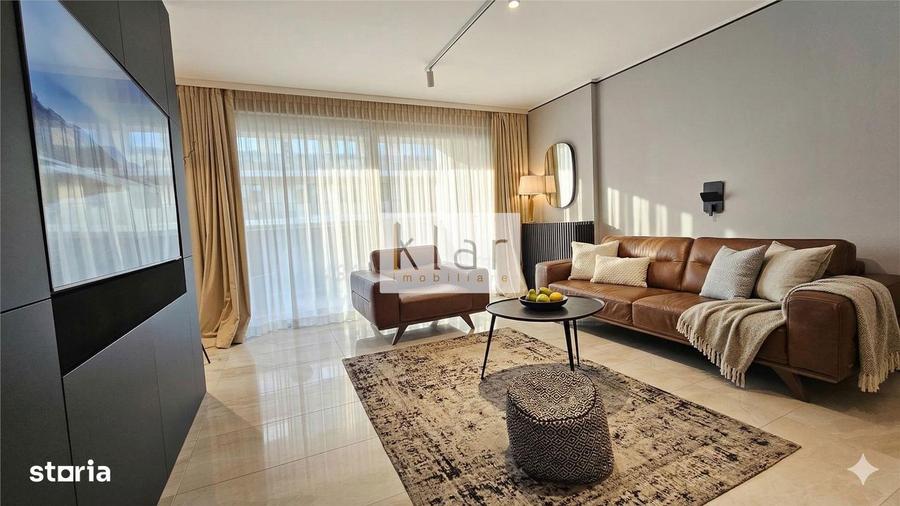 Apartament cu 2 camere semidecomandat, mobilat în Între Lacuri