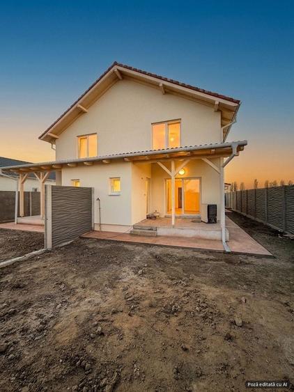 Duplex cu 4 camere cu Teren 305 Mp în Șag