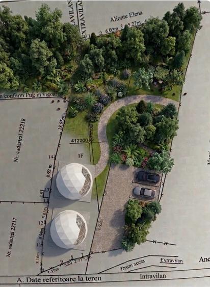 Teren de 1500 mp, în Central