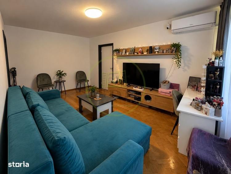 Apartament cu 2 camere, mobilat în Lujerului
