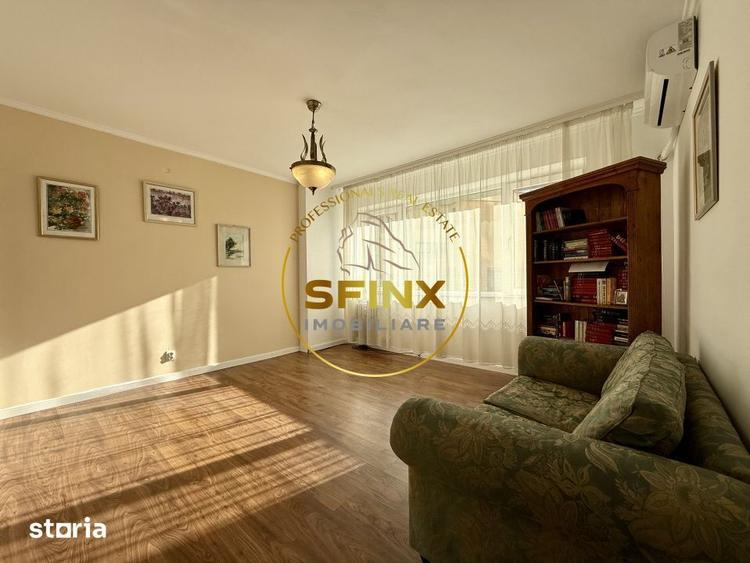 Apartament cu 3 camere, mobilat în Domenii