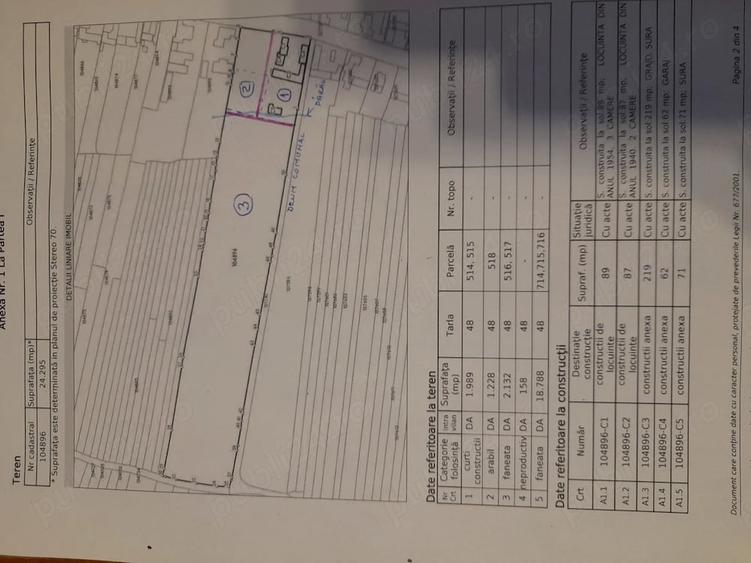 Casă cu 3 camere cu Teren 24295 Mp în Vama Buzăului