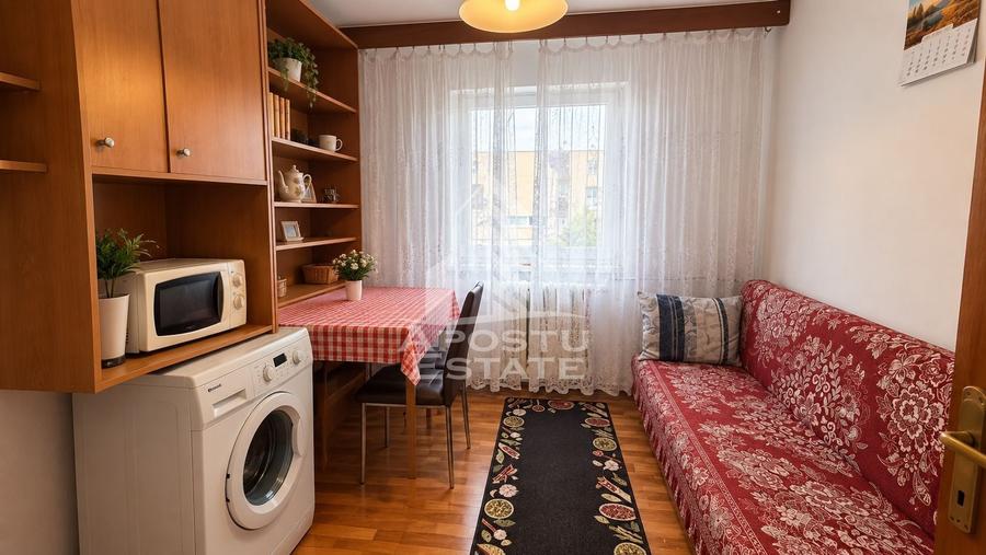 Apartament cu 2 camere decomandat, mobilat în Buziașului