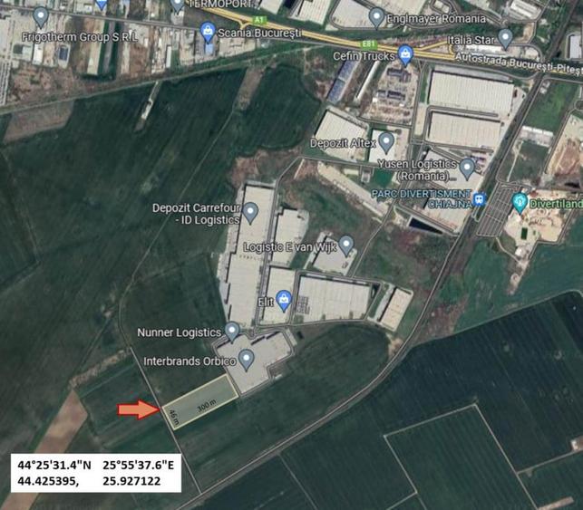 Teren de 13850 mp, în Centura Vest