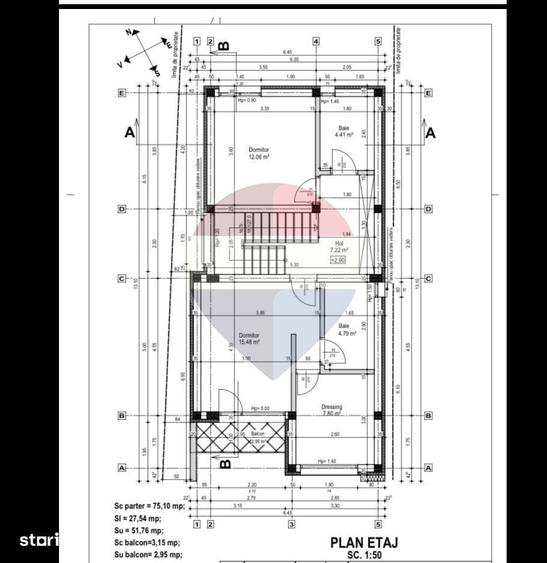 Casă cu 4 camere în Central