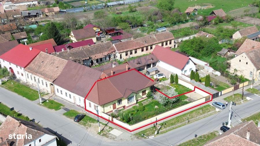 Casă cu 3 camere cu Teren 470 Mp în Dumbrăveni