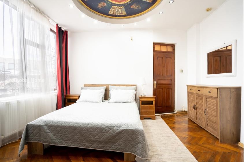 Apartament cu 6 camere circular, mobilat în Cișmigiu