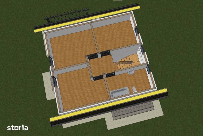 Casa individuala Visan 4 camere, 2 bai - 2