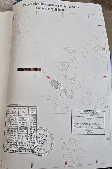 Teren de 3189 mp, în Malaia