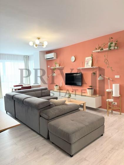 Apartament cu 2 camere decomandat, mobilat în Torontalului