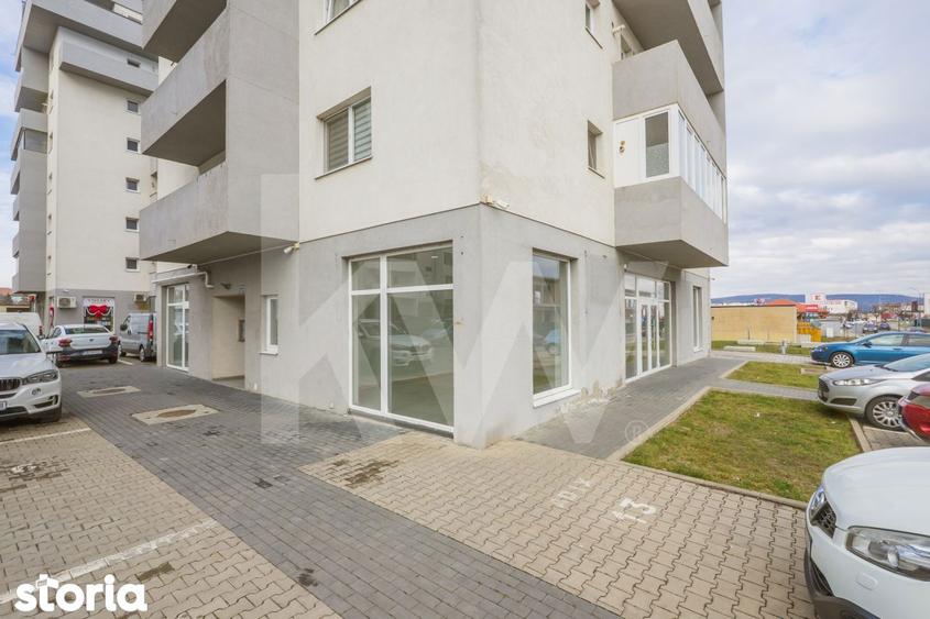 Spatiu comercial finisat 174mp vitrina Dna Stanca ideal showroom clini - 7