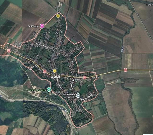 Teren de 25800 mp, în Central
