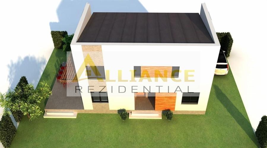 Casă individuală cu 4 camere decomandat cu Canalizare în Central
