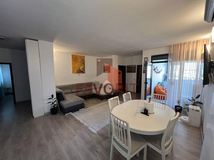 Apartament cu 4 camere decomandat, mobilat în Giroc