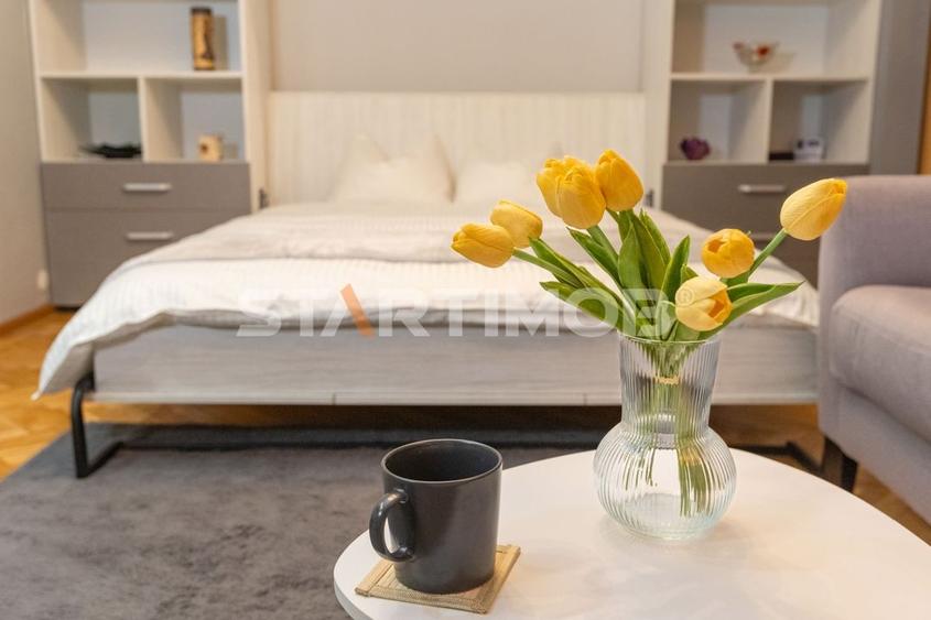 Apartament mobilat cu parcare zona Astra - 10