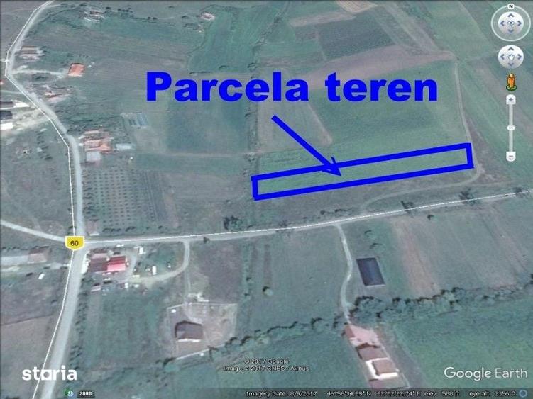 Teren de 2165 mp, în Hidiș