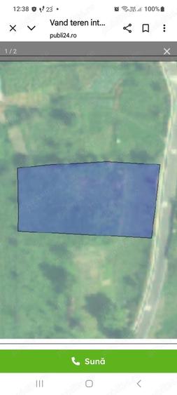 Teren de 1248 mp, în Cristești