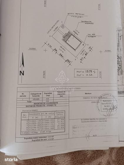 Casă cu 3 camere cu Teren 418 Mp în Central