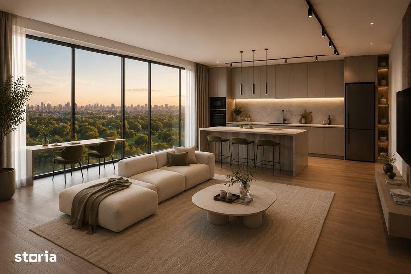 Apartament cu 3 camere în Chiajna