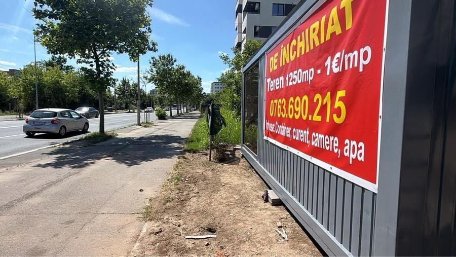 Spațiu comercial, în Sisești