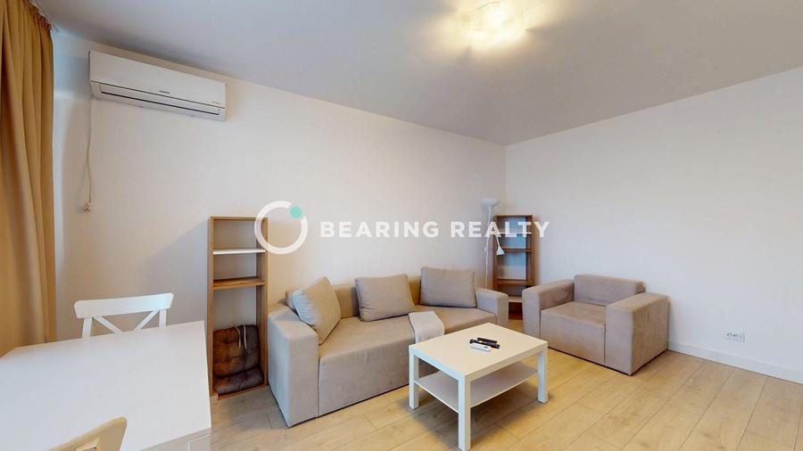 Apartament cu 2 camere semidecomandat, mobilat în Nord
