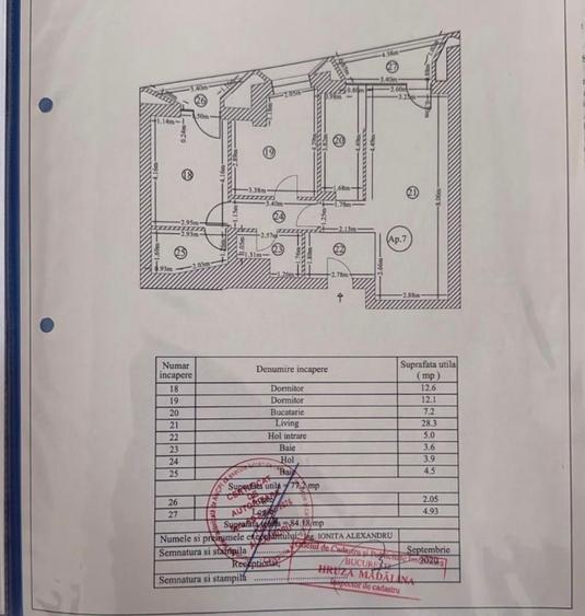 Vand ap 3 camere Barbu Vacarescu 102 The Address - 13