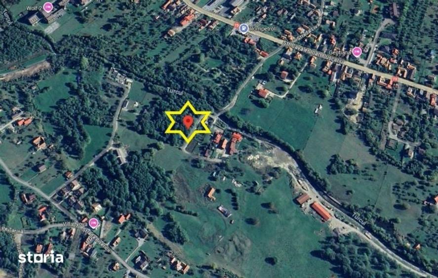 Teren de 2740 mp, în Bran